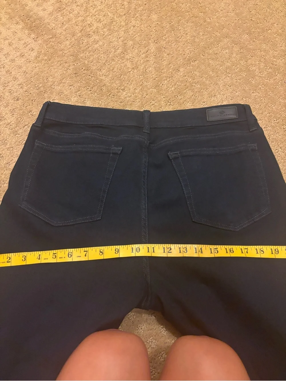 Joseph Abboud Dark Navy Men's Jeans slim fit sz 34x32